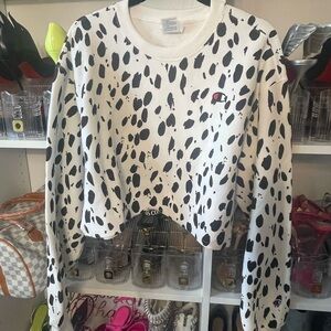 Champion Women's Dalmatian Print Sweater